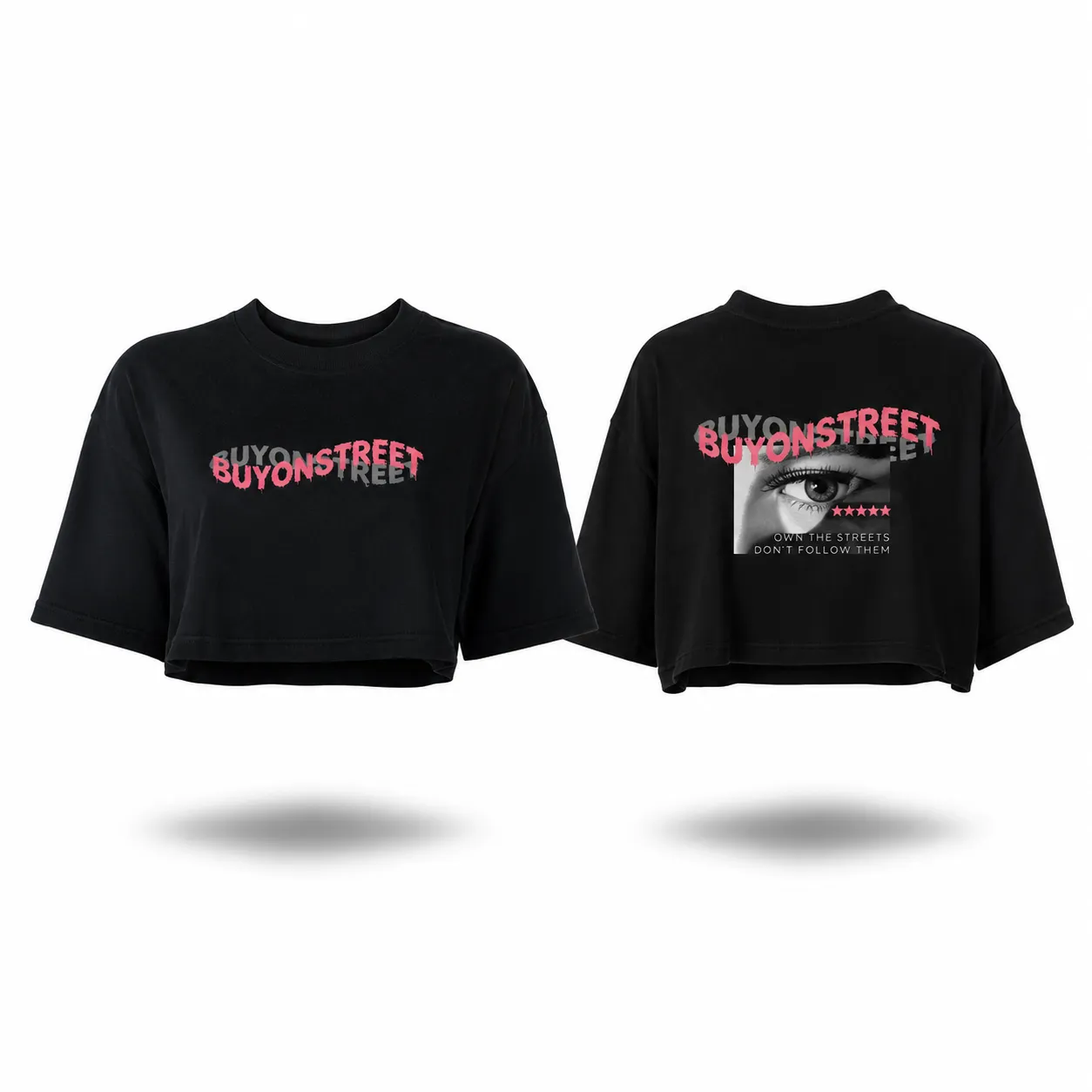 Áo Croptop Eyes Tee
